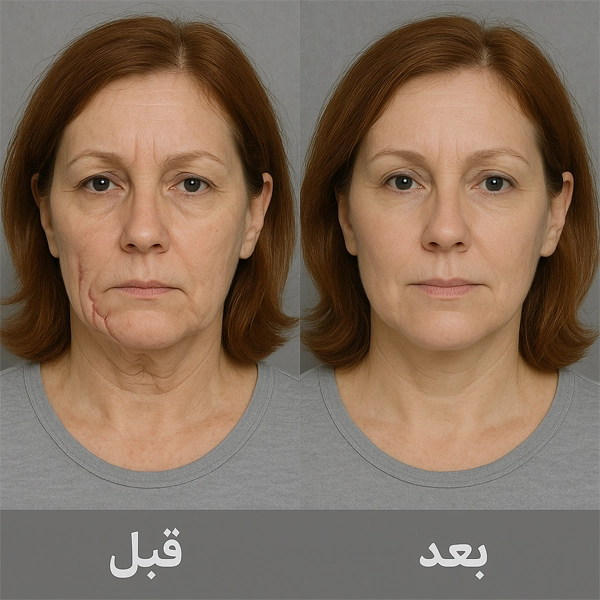 جراحی ترمیمی با جراحی زیبایی صورت